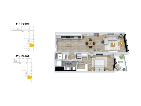 1744 N Western Ave Studio-3 Beds Apartment for Rent - Photo Gallery 41